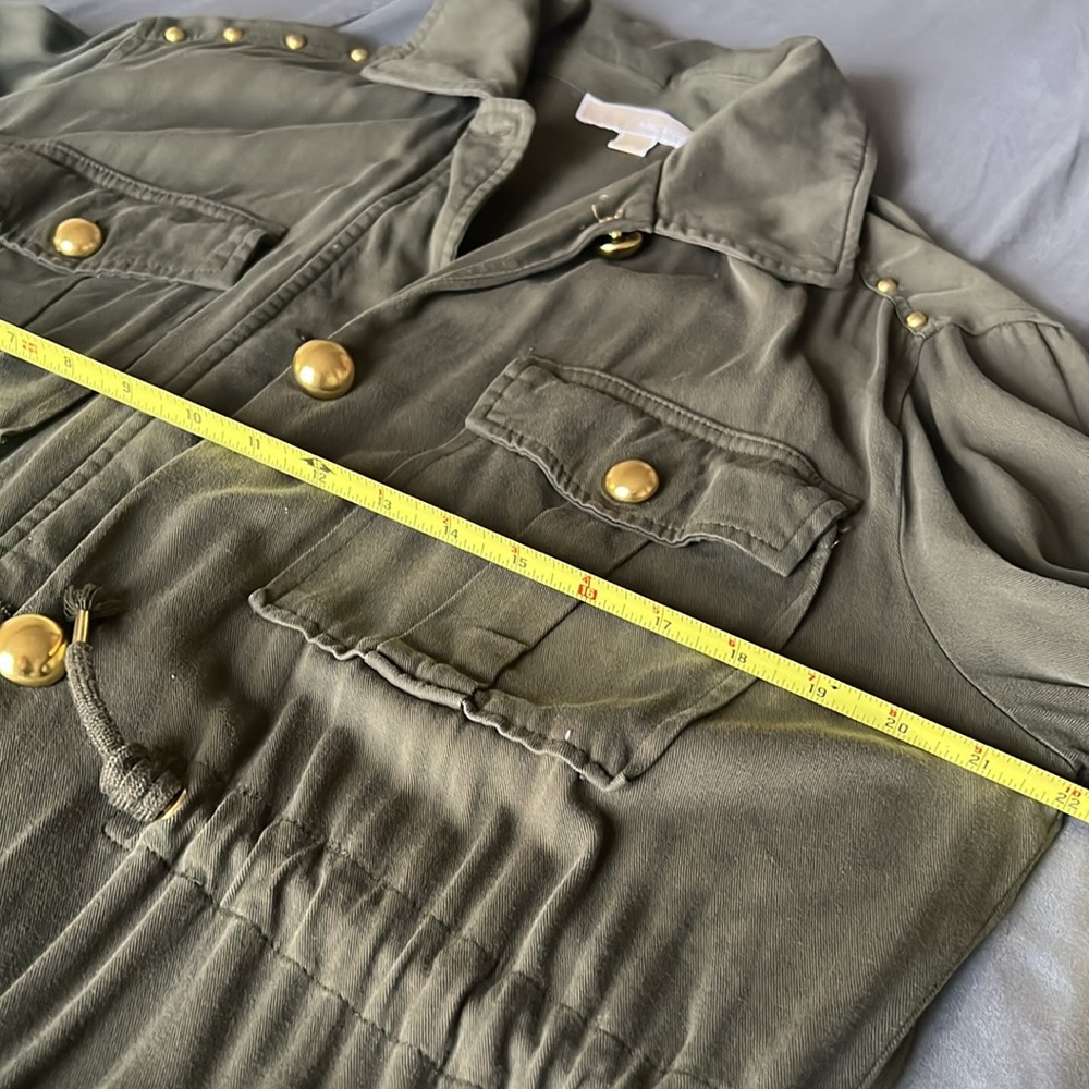 Michael Kors Utility Jacket / Drawstring Jacket - Picture 7 of 8